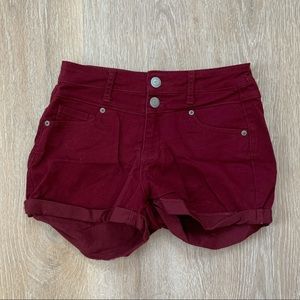 MAROON AERO SHORTS